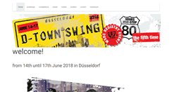 Desktop Screenshot of d-townswing.com